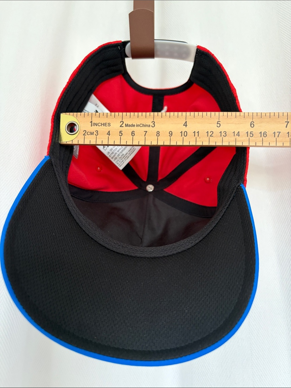 BMW Motorsport Men's Blue & Red Performance Cap - Picture 5 of 7
